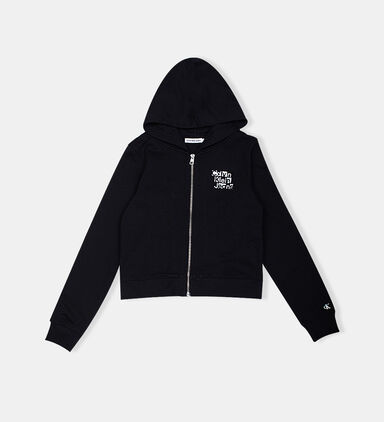 Zip-up Hooded Sweatshirt