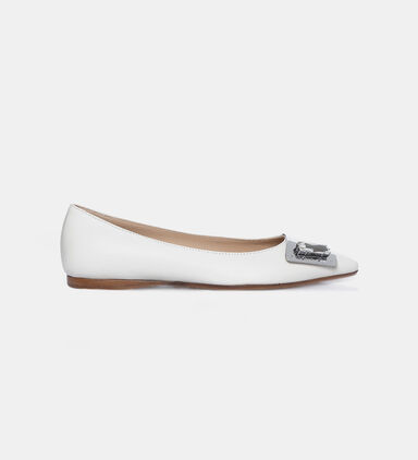 Flat Leather Ballerina