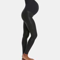 Mama Faux Leather Leggings