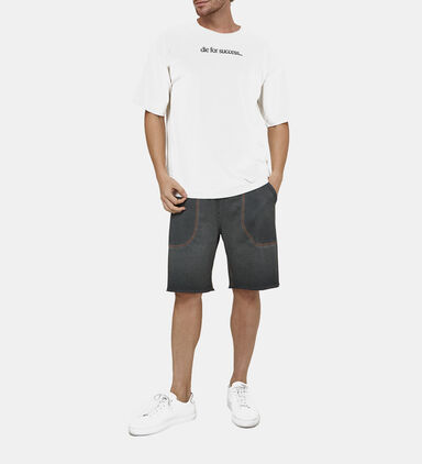 P-bask Cotton Jersey Shorts