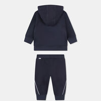 Hooded Cardigan And Pants Jogging Set