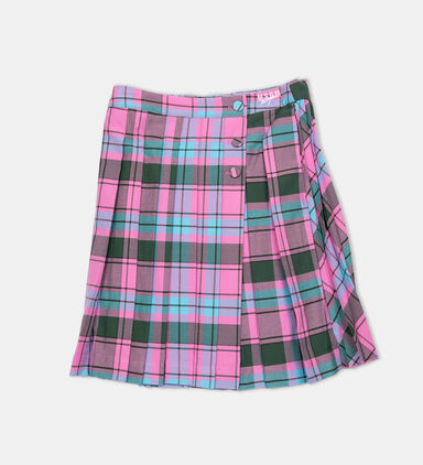 Pleated Mini Skirt