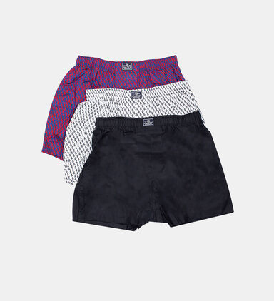 Woven Cotton Boxers 3-pack