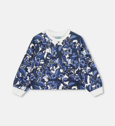 Floral All-over Print Sweatshirt