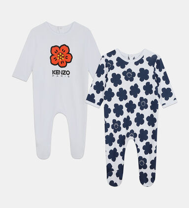 Interlock Floral Printed Pajama Set