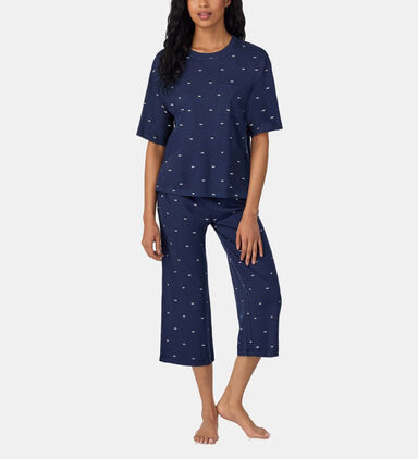 Cotton Dotted Pajama Set