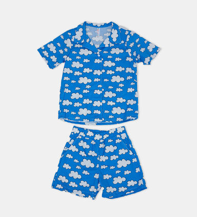 Boy Cool Cloud Shirt Shorts Set