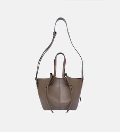 Square Mochi Smooth Leather Bag