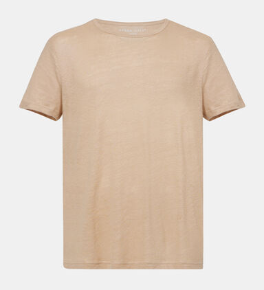 Linen Basic Short Sleeve T-shirt