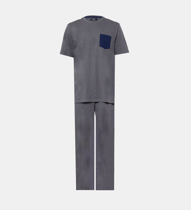 Organic Cotton T-shirt Pants 2-piece Pajama Set