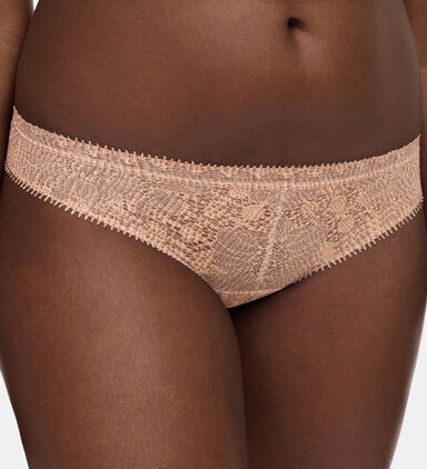 Lace High-leg Cut Panties