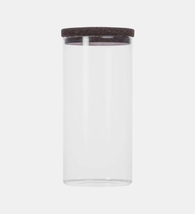 Nature Cork Lid Glass Storage Jar