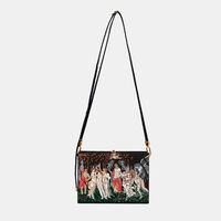 Spring Botticelli Strapped Book Clutch