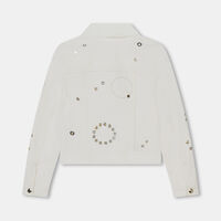 Organic Cotton Twill Piped Pockets Jacket