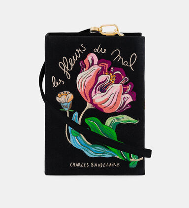 Les Fleurs Du Mal Baudelaire Strapped Clutch