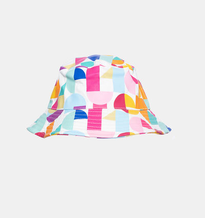 Multicolored Organic Cotton Bucket Hat