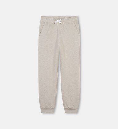 Fleece Logo-embroidery Trousers