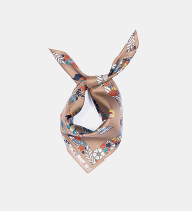 Forêt Silk Printed Scarf