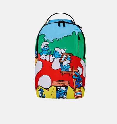 Smurfs Mushroom Village Backpack