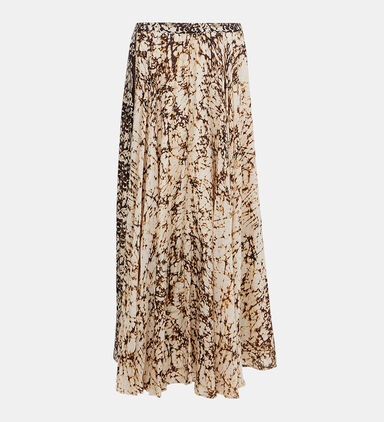 Sirene Printed Flared Skirt