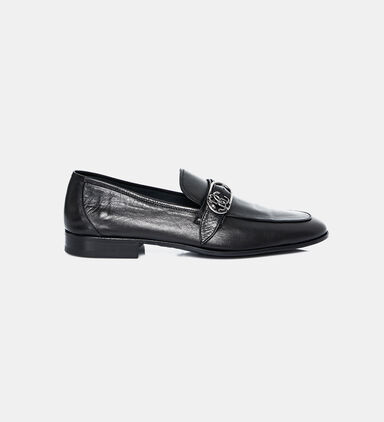 Slip-on Leather Bit Loafers