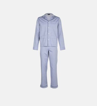 Long-sleeve Cotton Poplin Pyjamas