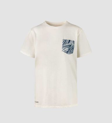 Palm Printed Pocket T-shirt