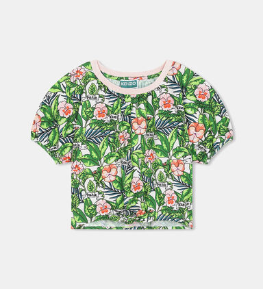 All-over Flower Printed T-shirt