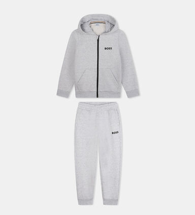 Cotton Logo Two-piece Tracksuit