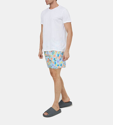 Men Sea Printed Swim Shorts