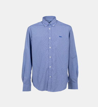 Cotton Logo Button-down Shirt