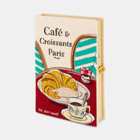 Coffee Croissants Paris Clutch