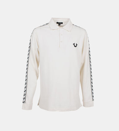 Horsehoe Logo Damask Polo Shirt