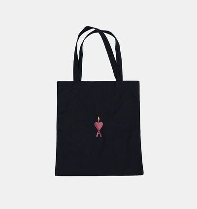 Heart A-print Tote Bag