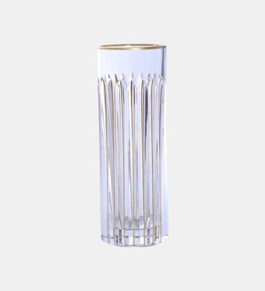 Timeless Full Gold Tube Vase