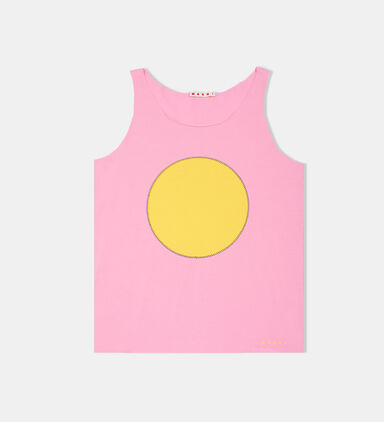 Junior Girl Circle-panel Tank Top