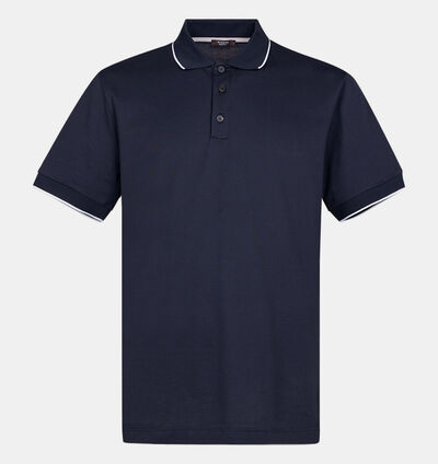 Cotton Three-plackets Polo Shirt