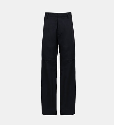 Mid-rise Tapered-leg Trousers