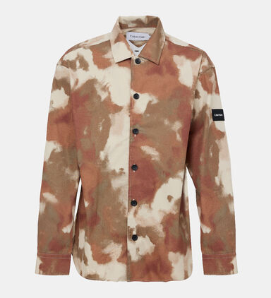 Tie Dye Patterned Overshirt