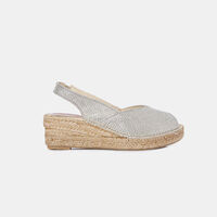 Snake Slingback Espadrilles