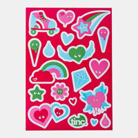 Heart Sticker Sheet