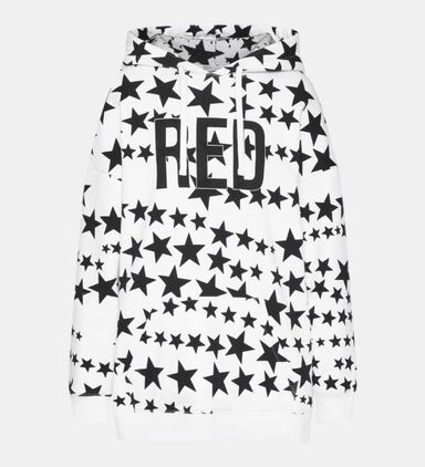 Stars Hooded Logo Sweatshirt