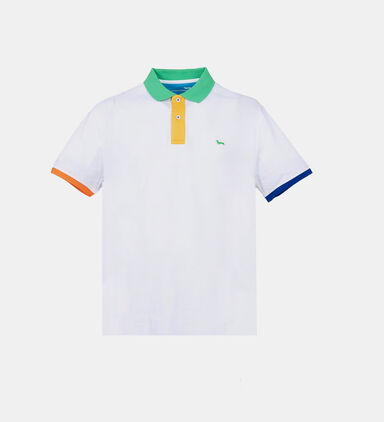 Contrast Detailed Polo Shirt