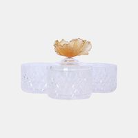 Claudie Crystal 3-tier Candy Jar