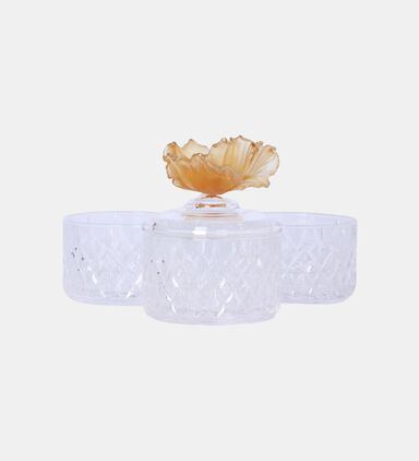 Claudie Crystal 3-tier Candy Jar