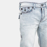 Straight-fit 5-pockets Denim Pants