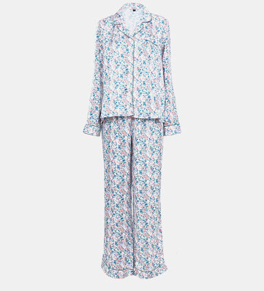 Polyester Floral Pyjama Set