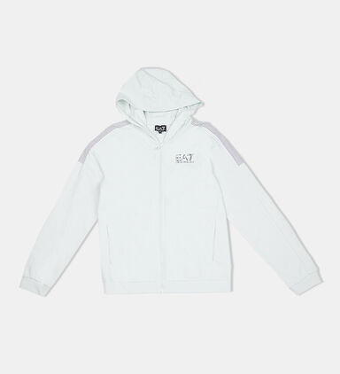 Cotton Logo-print Zipped Track Jacket