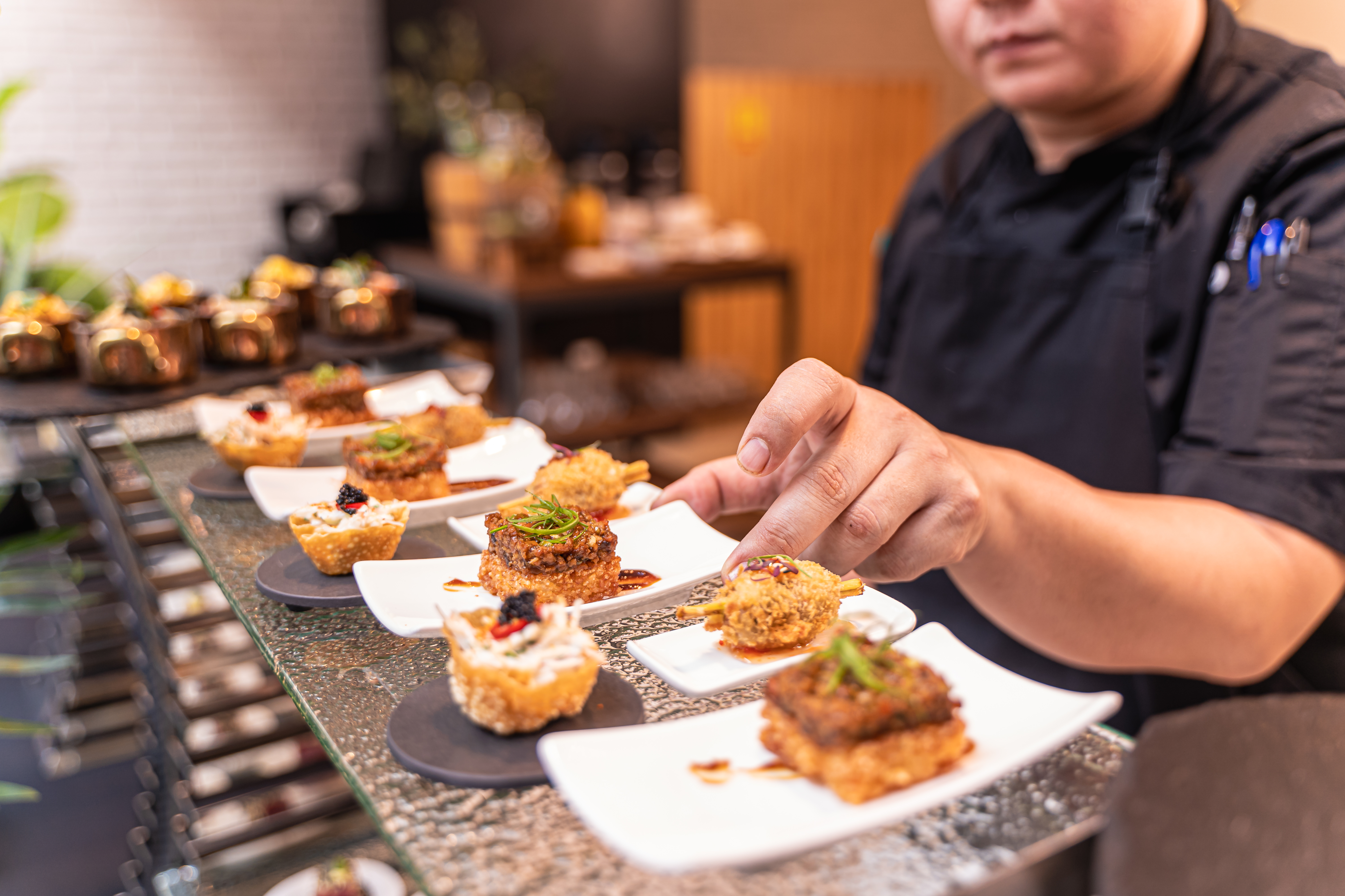 Explore bespoke catering services with gourmet menus for your events at Le Gourmet, Galeries Lafayette Dubai.