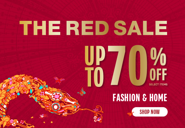 Red Sale Up to 70% Off at Galeries Lafayette Dubai.